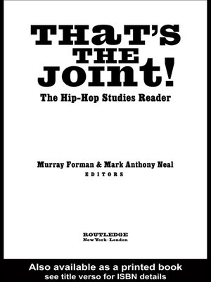 cover image of That's the Joint!